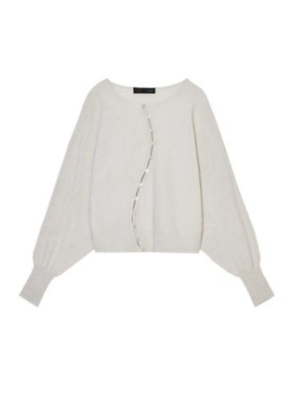 Zara Asymmetric Knit Wrap Cardigan